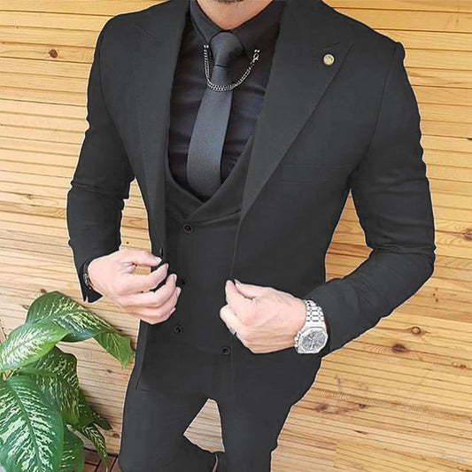 Slim Fit Suit for Men (Jacket & Pant & Vest)