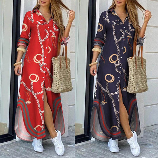 Evening Dresses Women Maxi 2022 Vestidos de Mujer Boho Casual Summer Party Dress Robe Longue Female Long Sleeve Fashion Clothes