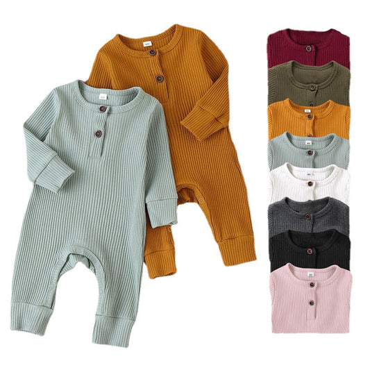 Autumn Newborn Romper Playsuit