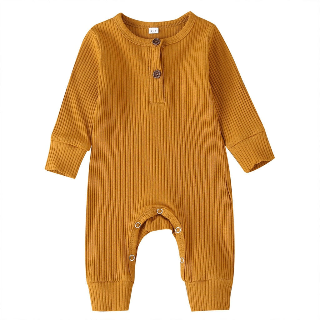 Autumn Newborn Romper Playsuit