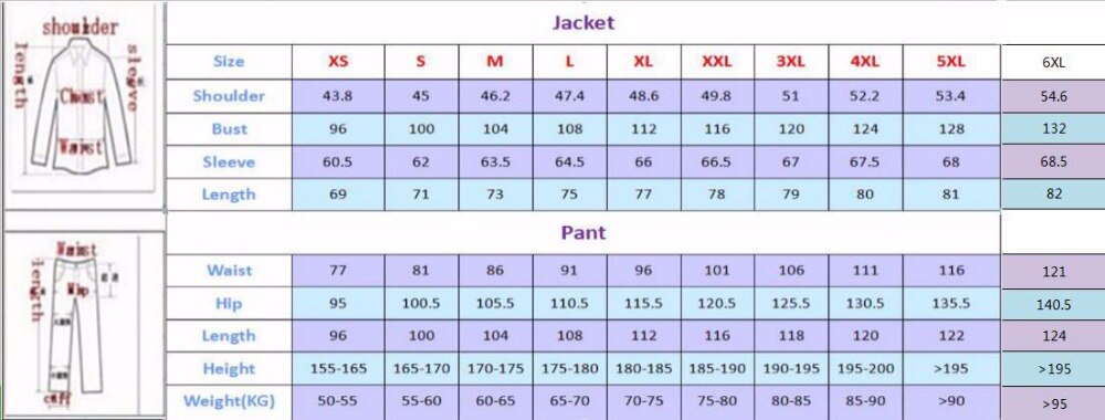 Peaked Lapel Slim Fit Formal Wedding Suits (Jacket & Pants)